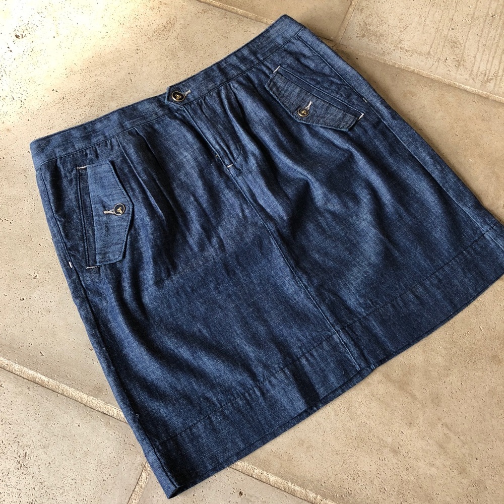 Tommy Hill figure a line miniskirt